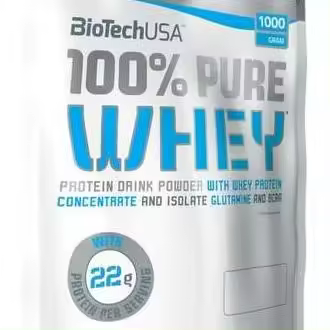 Biotech Usa 100% Pure Whey Strawberry 1000G - 1