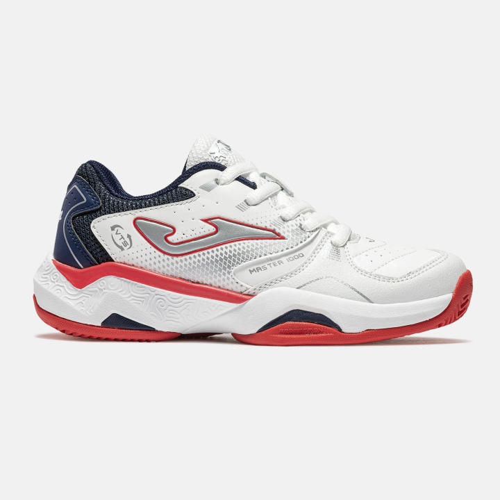 Joma master 2602 junior paddle shoe white training