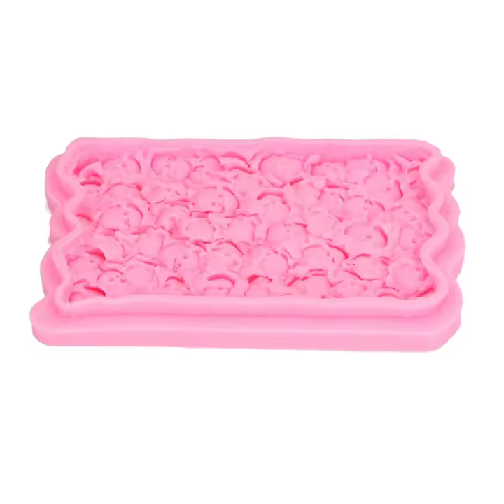 Moldes para fondant con diseño de rosas para hacer tú mismo, atractivos, decorativos, prácticos y duraderos, suministros de cocina para tartas - 1