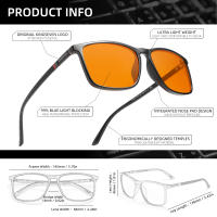 Gafas Antirreflejo KINGSEVEN Para Hombres Y Mujeres Lentes Transparentes Anti Luz Azul Para Estudiantes Y Uso Diario Con Protección Para Teléfono Móvil Y Computadora - details 0