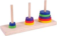 Rompecabezas de Madera DE LA Torre de Hanói para adultos, educational Juguetes para el hogar, Fiesas, etc. - details 0