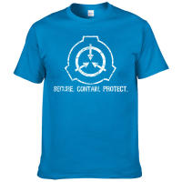Camiseta Estampada SCP Badge Verano 2023 Cuello Redondo Manga Corta Estilo Hip Hop Harajuku Ropa Casual Para Hombres Y Mujeres - details 19