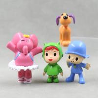Juego De 7 Figuras Kawaii Pocoyo De Película Y TV En PVC Animal Bird Duck Elephant Modelo De Juguete Ornamento Escena Figuras Anime Cartoon Lindo - details 3