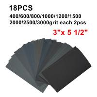 Juego De 18 Piezas De Papel De Hierro Puro Para Bricolaje 400-3000 Grit Herramientas De Pulido Abrazadera Seca Y Húmeda - details 18