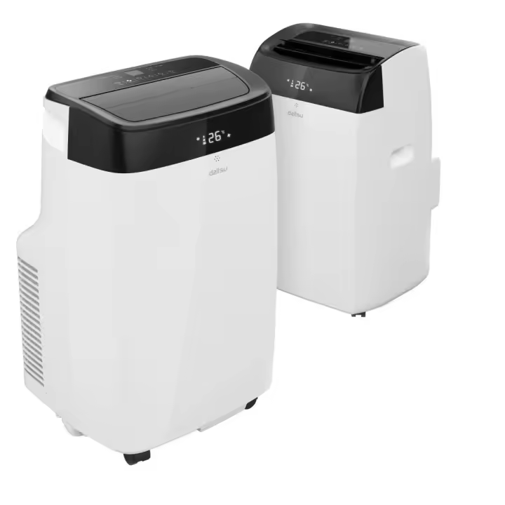 Aire Acondicionado Portátil Daitsu APD-12FCX 3NDA03019  | 3024 frigorías, Clase A refrigeración, 51dB, Blanco, 12.096 BTU, Gas R290, kit ventanas, Modo sleep, Hasta 30 m² - 1