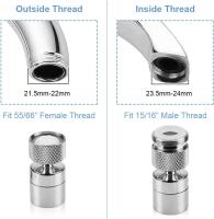 Aireador de Grifo Ahorro de Agua Universal | Grifo Ducha 360 ° Filter | Baño Cocina Lator - details 0