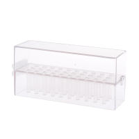 Estuche De Almacenamiento Para Brocas De Uñas Con 30 Orificios Transparente Protector De Polvo Para Accesorios De Uñas Acrílicas JCSYFAC - details 8