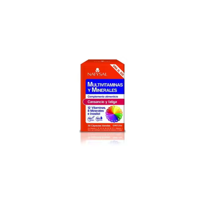 Multivitaminico y Minerales de Natysal - 1