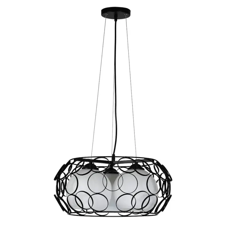 Fabrilamp  -- Colgante Peregrino 3xe27 Negro Regx45d - 1