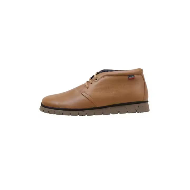 Botín Plano Hombre Callaghan 86905 Camel - Piel Genuina - 1