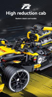 Kit De Construcción De Fórmula 1 Renault Para Juego Técnico De Bloques Super Rápidos Regalo De Navidad Y Cumpleaños Para Adolescentes Y Adultos - details 3