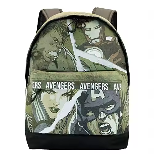 Marvel The Avengers Shout FAN HS Backpack, Military Green - 1