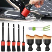 Brocha Limpieza Coche, 9PCs, Limpieza Coche Interior, Cepillos De Limpieza para Coche, Cepillos Detailing Coche Cerdas Suaves - details 0