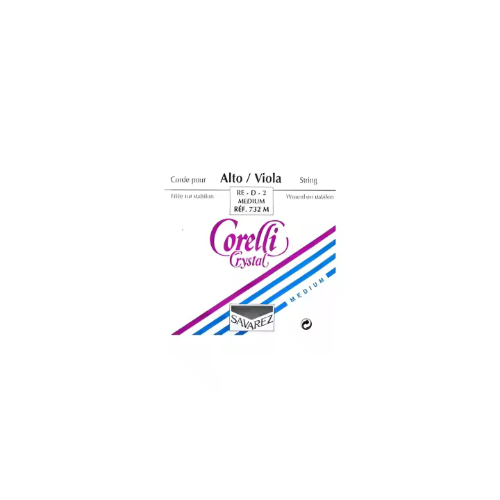 CUERDA VIOLA-Savarez (Corelli Crystal 732M) (Aluminio) 2ª Medium Viola 4/4 - 1