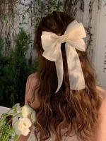 Pinza Para El Cabello De Organza Blanca Con Lazo Flotante Para Mujeres Y Niñas Material De Raya Accesorio De Cabello De Alta Calidad - details 26