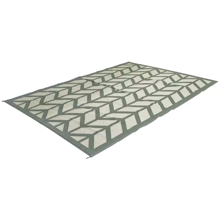 Bo-Camp - Industrial - Alfombra - Flaxton - Verde - Mediana - 1