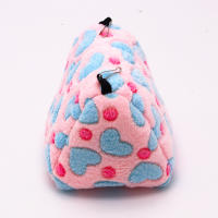 1 PC Almohadilla De Algodón Suave Para Ratoncillo Cojín De Dormir Para Animales Pequeños Casa De Hamster Invierno Cálido Color Aleatorio - details 16