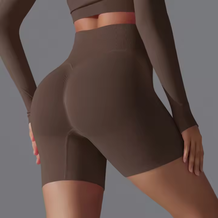 SSITO Ropa Corte de Gimnasio para Mujer, pantalones cortos de Impacto, Mallas de Gimnasio para Mujer, medias Deportativas para Corver, ropa de Yoga, Pantones cortos de entrenamiento - 1