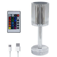 Lámpara De Escritorio Recargable USB Con Niveles De Brillo Ajustables Y Iluminación RGB Luz LED Para Mesa Moderna Estilo Blanco Y Negro - details 0