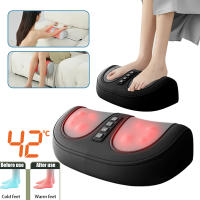 Masajeador De Pies Eléctrico 4D Con Compresión Caliente Y Shiatsu Para Alivio Del Malestar Muscular Profundo Relajación Corporal Herramienta Rodillera Para Tensión Crónica - details 0