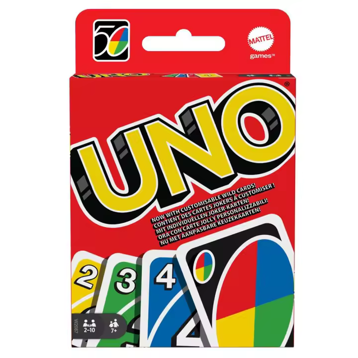 Juego Uno Baraja De Cartas Clásico (Mattel W2087) - 1
