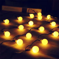 1Pack Luces De Cadena Solar Para Jardín Globos De Navidad Impermeables 8 Modos Decoración De Bodas Y Navidad Al Aire Libre - details 2