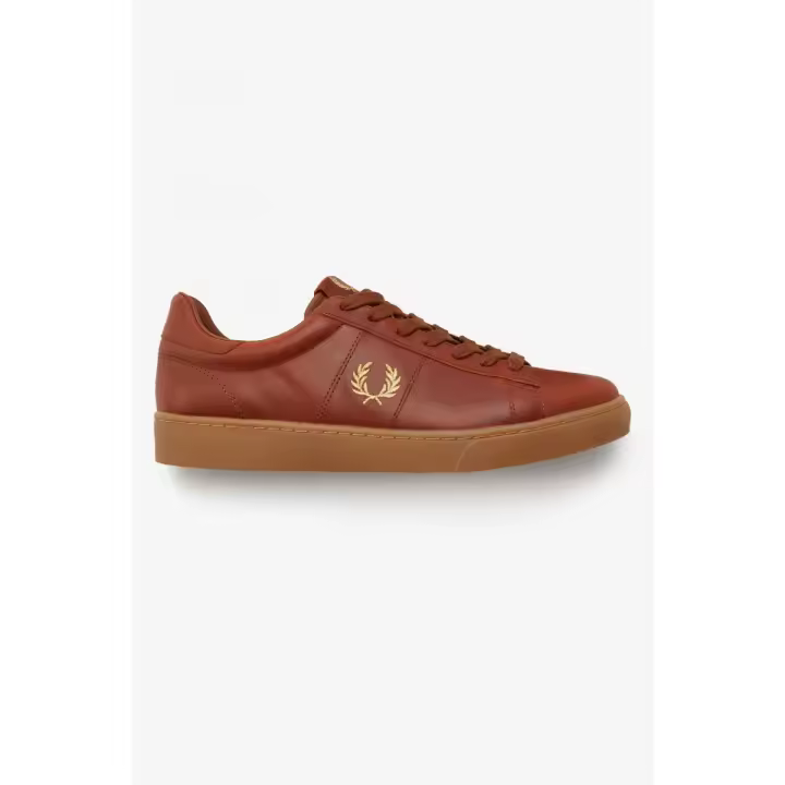 Fred Perry Spencer B2327 - Zapatillas de Piel con Suela de Goma y Diseño de Tenis Original - 1