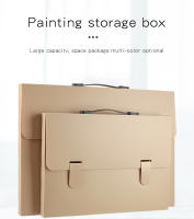 Caja De Almacenamiento Portátil Para Archivos A4 De 5 Colores Organizador De Documentos Para Estudiantes Y Oficina Suministros De Papelería - details 0