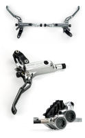 Freno De Disco Hidráulico IIIPRO IV4R Para MTB AM DH 4 Pistones Mineral De Petróleo Técnica CNC 82/145cm Para Bicicletas De Montaña XC De Climber - details 12