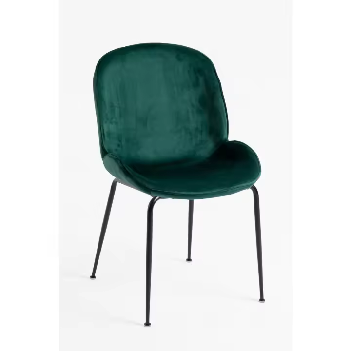 Silla Bille Black Terciopelo - Verde - 1