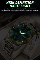 Reloj De Pulsera De Cuarzo Para Hombre Relogio Masculino De Lujo Deportivo Resistente Al Agua 30ATM Con Fecha Y Luz Térmica - details 5