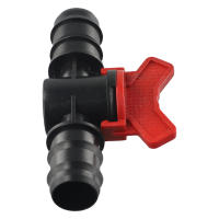 Válvula De Corte De Bola Conector De Tubo PE PN4 Para Riego Por Drip Jardín Acuario 16mm 20mm 25mm Plug De Riega - details 8