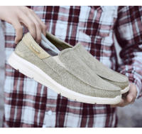 Zapatos De Lona Para Hombre Mocasines Clásicos De Ocio Cómodos Y Transpirables Zapatillas Casuales Para Adultos Con Punta Redonda Suela EVA - details 6