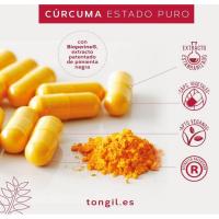 Tongil PACK 2 - CURCUMA 80 Cápsulas Tres Tipos de Curcumina, 25x Veces Más Concentrada, Antiinflamatorio Natural - details 3
