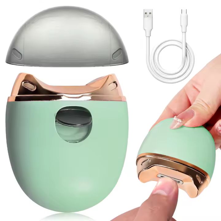 LIMEGIRL Cortauñas Eléctrico Antisalpicaduras Para Uñas Y Dedos De Bebé Cortador De Uñas Para Uñas Gruesas Herramientas De Manicura Y Pedicura - 1