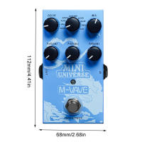 Pedal De Efectos M-vave Mini Universo Reverb Digital Analogico Para Guitarra Y Bajo Eléctrico 9 Sonidos De Reverb Pedal Puro Para Música Eléctrica - details 9