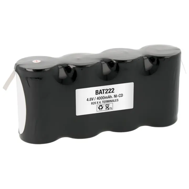 Pack de baterías 4,8V/4000mAh Ni-Cd. - 1