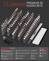 Juego De Destornilladores Eléctricos De Precisión 75 En 1 Con 71 Piezas Magnéticas Phillips Torx Y 3 Luces LED Herramienta De Reparación Multifuncional - details 10