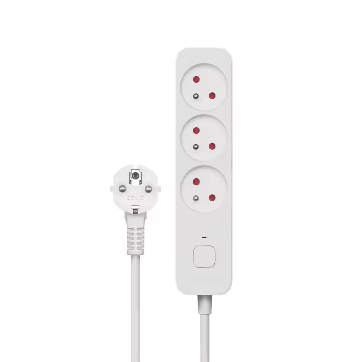 REGLETA DE 3 ENCHUFES 1.5M BLANCO SAVIO LZ-07 - 1