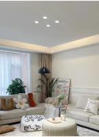 Spotlight LED De Techo 5W 7W 9W 12W 15W 18W Luz Blanca Fría Y Caliente Redonda Lámpara Revestida Iluminación Doméstica - details 1