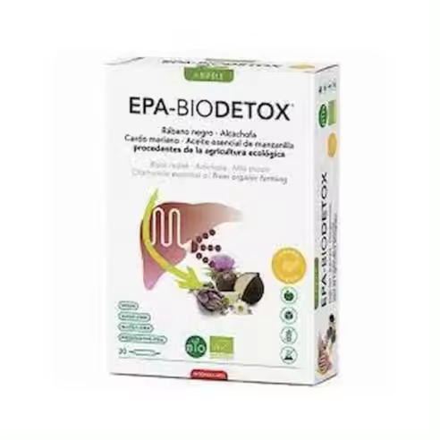 Intersa BIPOLE EPA-BIODETOX 20 Viales -  Cardo Mariano y Alcachofa - Detox - 1