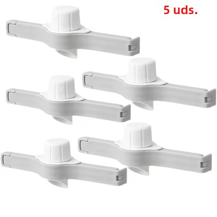 Clip De Sellado Para Bolsas De Alimentos Accesorios De Cocina Para Conservar Aromas Y Sabores Ideal Para Harina De Leche Y Condimentos - 1