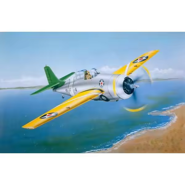 TRUMPETER 02255 GRUMMMAN F4F-3 WILDCAT EARLY 1/32 - 1