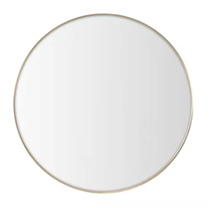 Lolahome Espejo de Pared Redondo de Aluminio ø 80 Cm - Lola Home - 1