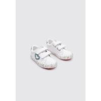 Osito OSSH 153007 Zapatilla Deportiva Velcro bebé niña (hasta talla 30) Blanco - details 0