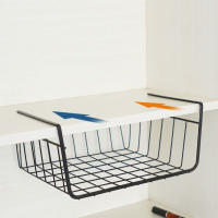 Cesta De Almacenamiento Para Cocina Y Baño Sin Perforar Cesta Colgante De Hierro Para Organizar Espacios Domésticos - details 5