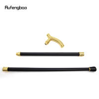 Bastón De Moda Con Patrón De Flor Dorada Decorativo Y Elegante Para Fiesta Punta De Goma Material De Acero Longitud 93cm - details 6
