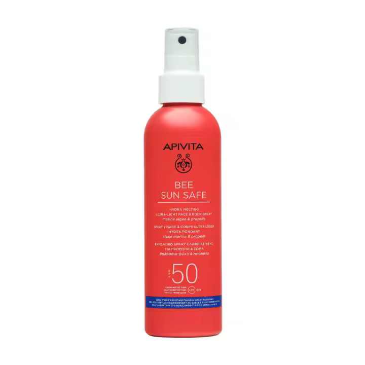 Apivita Bee Sun Safe Spf50+ Spray Adulto Cara Y Cuerpo 200 ml - 1