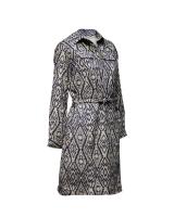 Vestido LAGA Vaquero Estampado étnico Cintura Ajustable - details 4