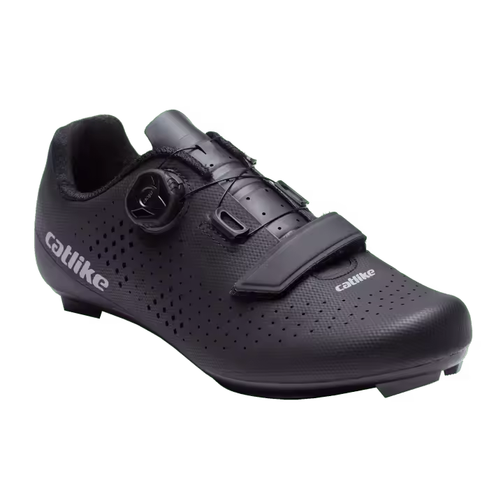 Zapatillas Catlike Kompacto R para Ciclismo de Carretera y Triatlón - Ajuste Personalizable - Ventilación y Materiales Transpirables - Suela de Nailon - Peso 310g - 1